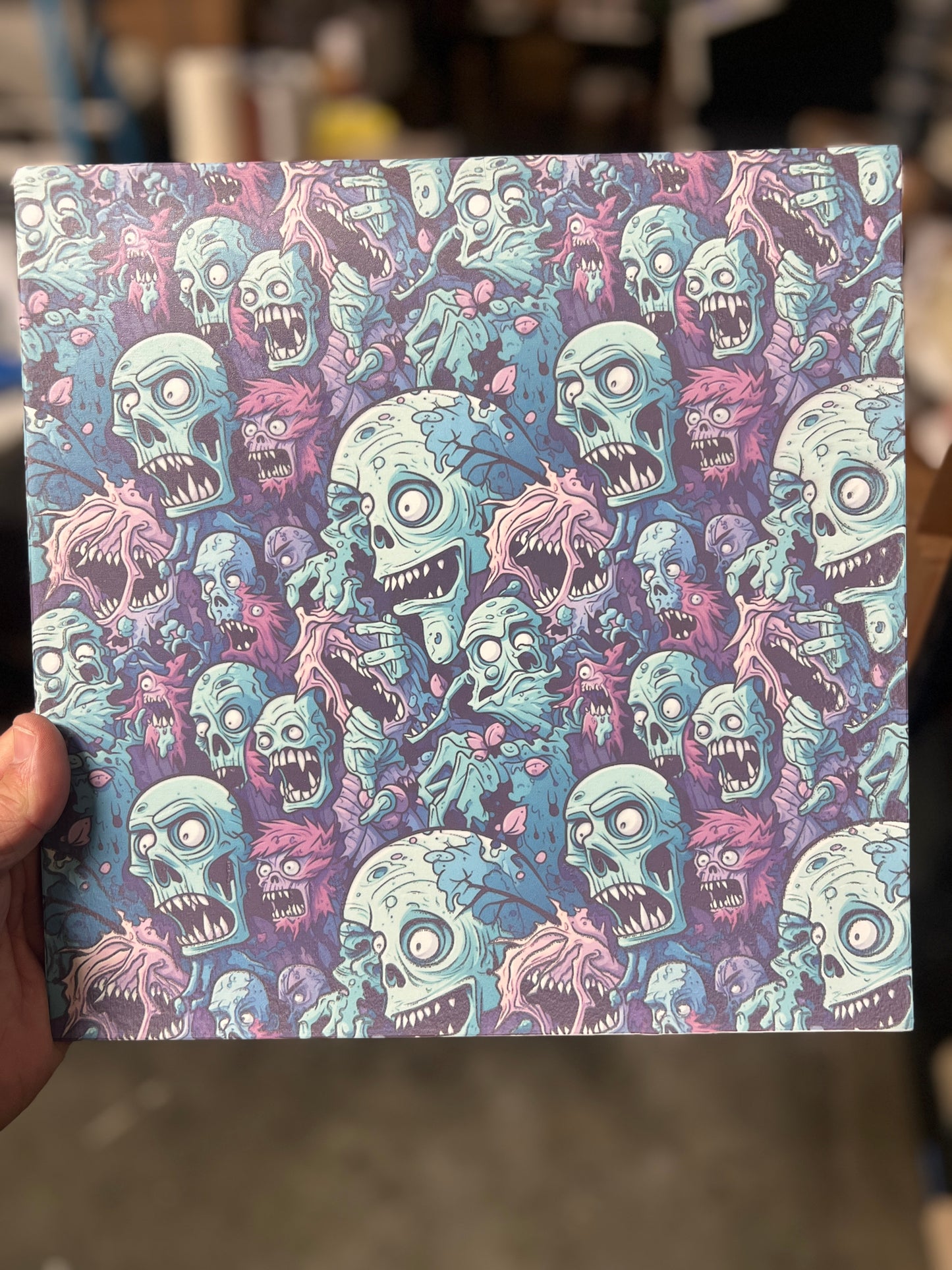 Double Sided Zombie Eclipse 12x12