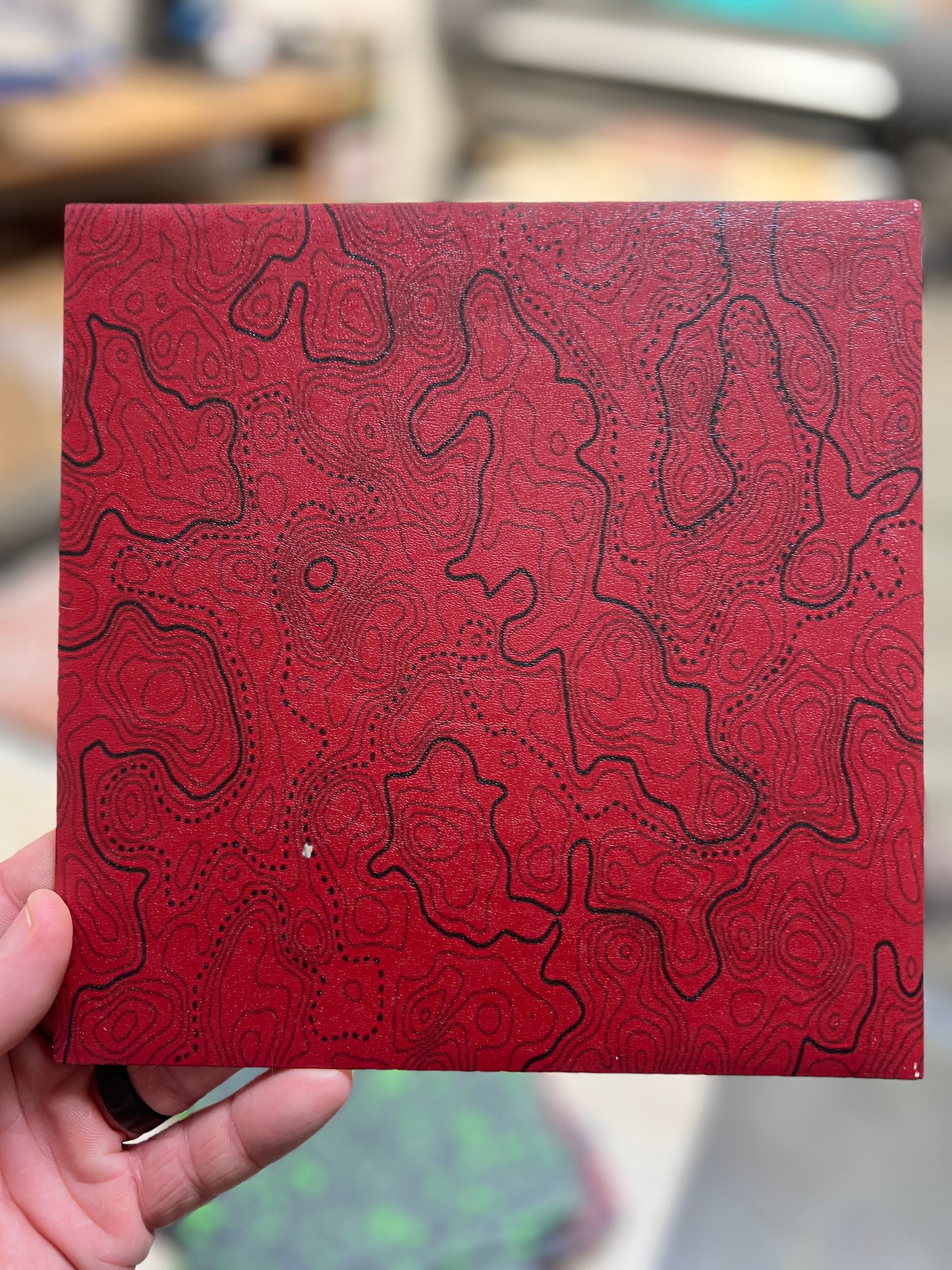 Red Topo 8x8 (white marks on the front)