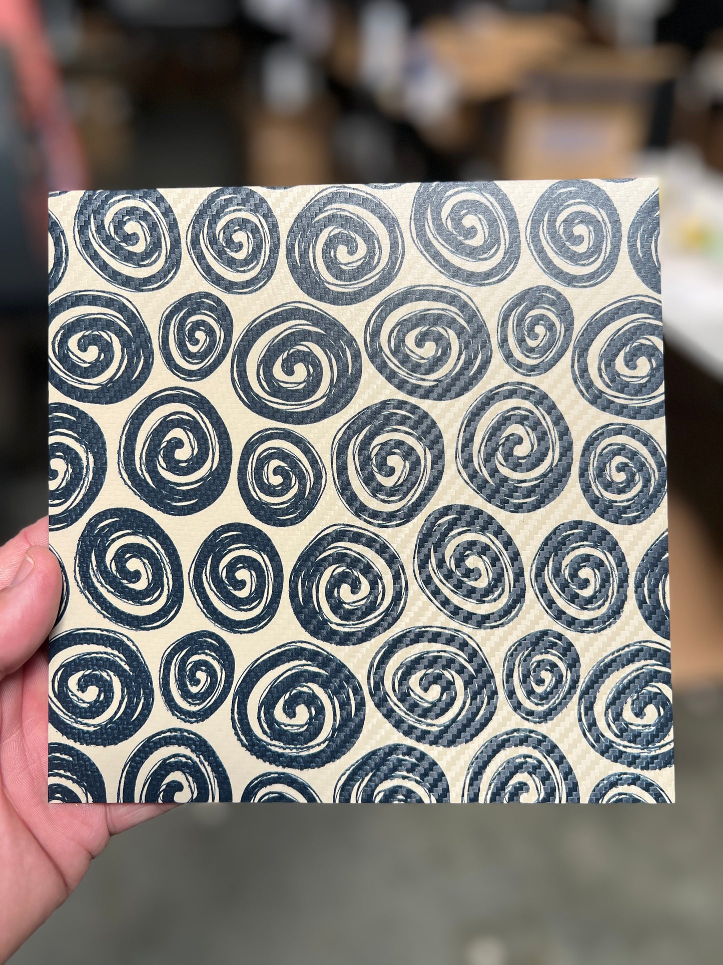 Tan Spiral Impact 8x8