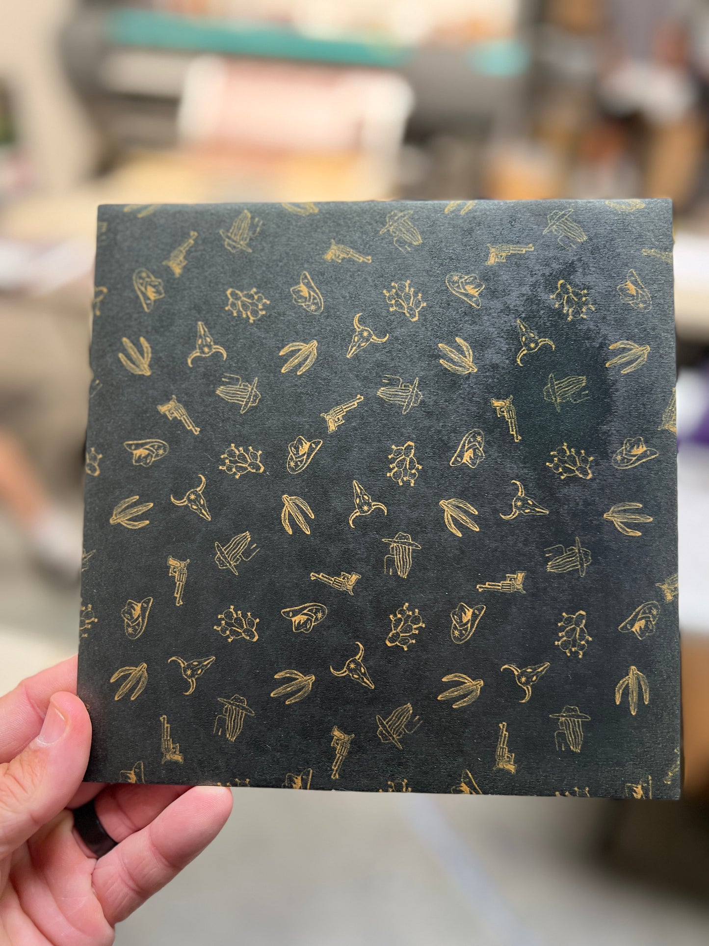 Metallic Cowboys 8x8 (some fading)