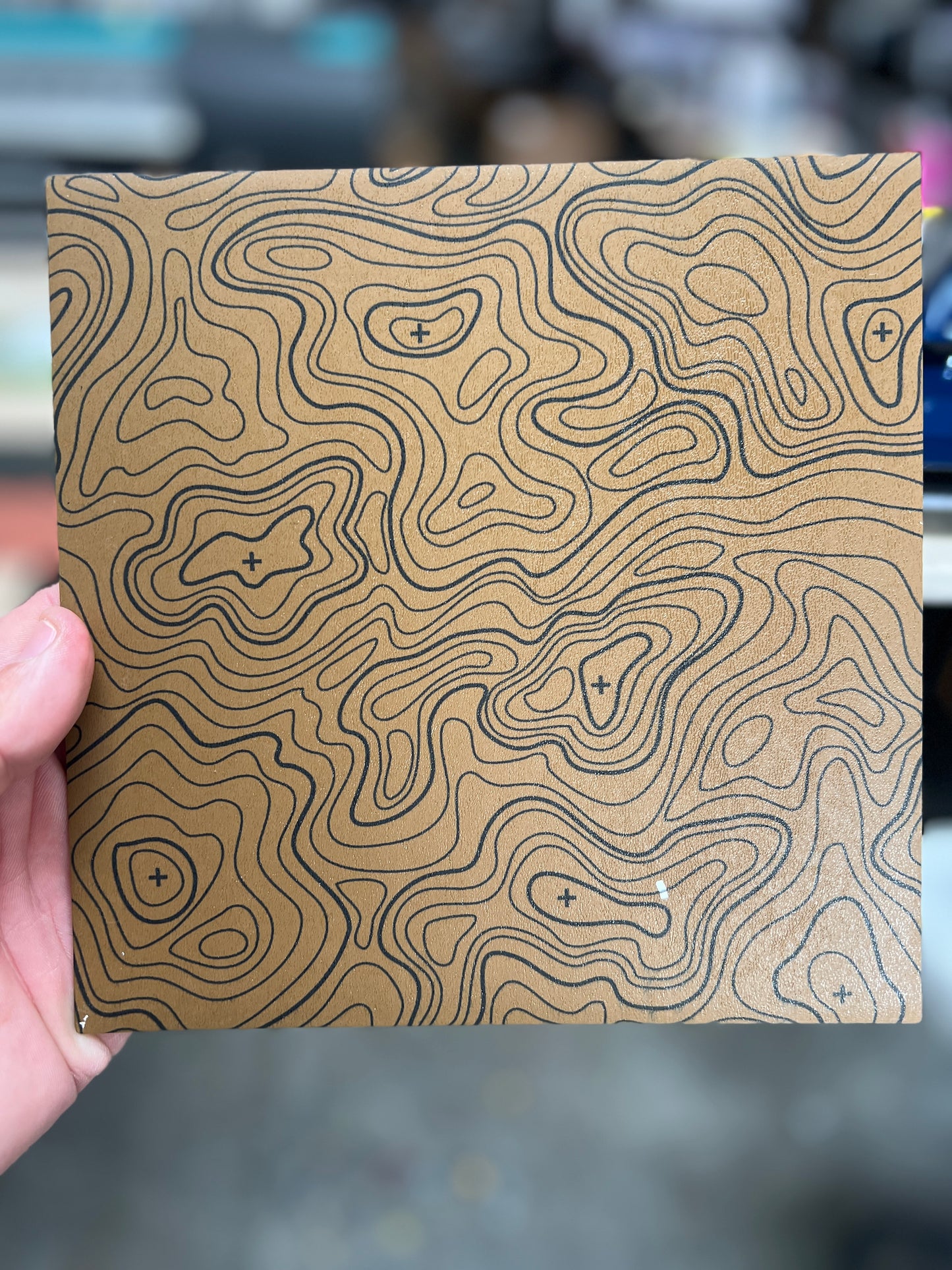 Coyote Topo 8x8 (white spot towards bottom)