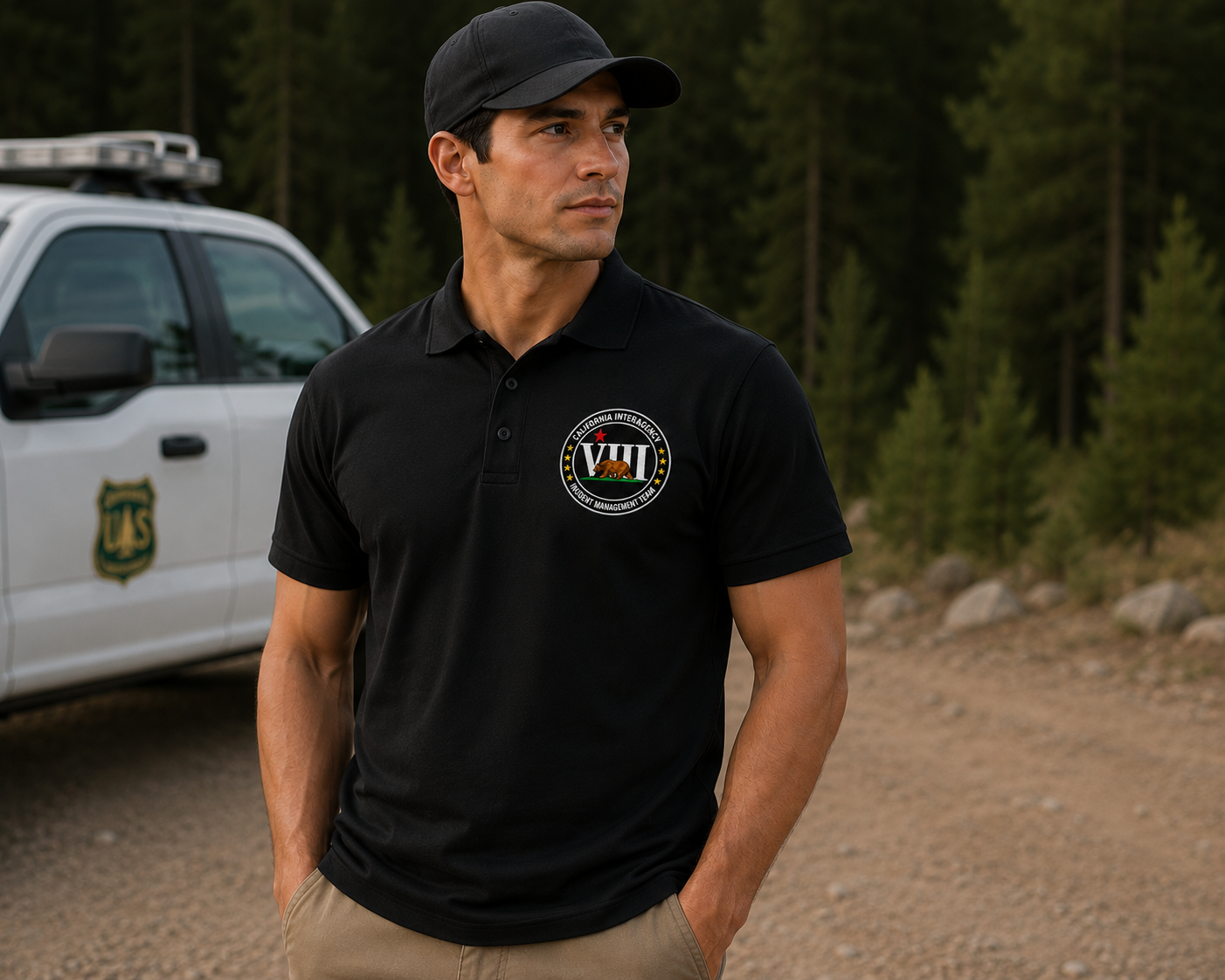 Incident Management Team VIII Men's Embroidered Polo