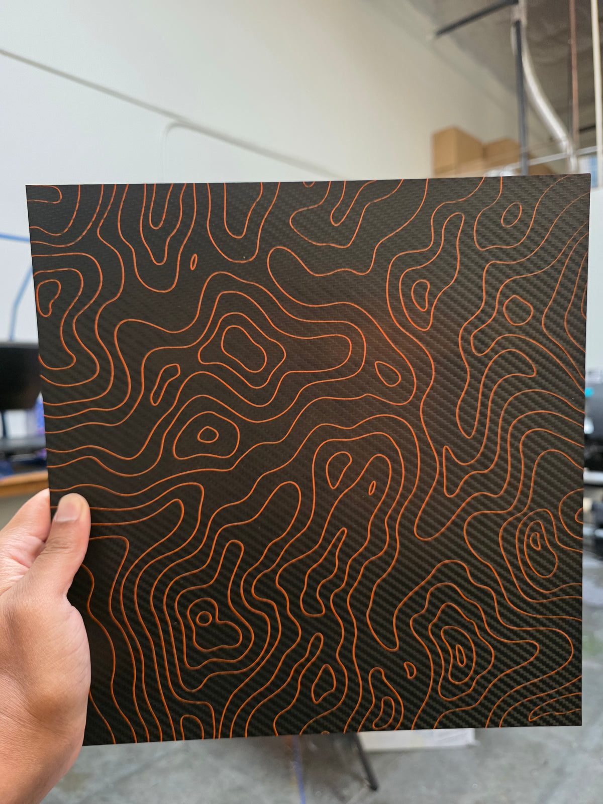 Orange Topo (Orange fade with spot)