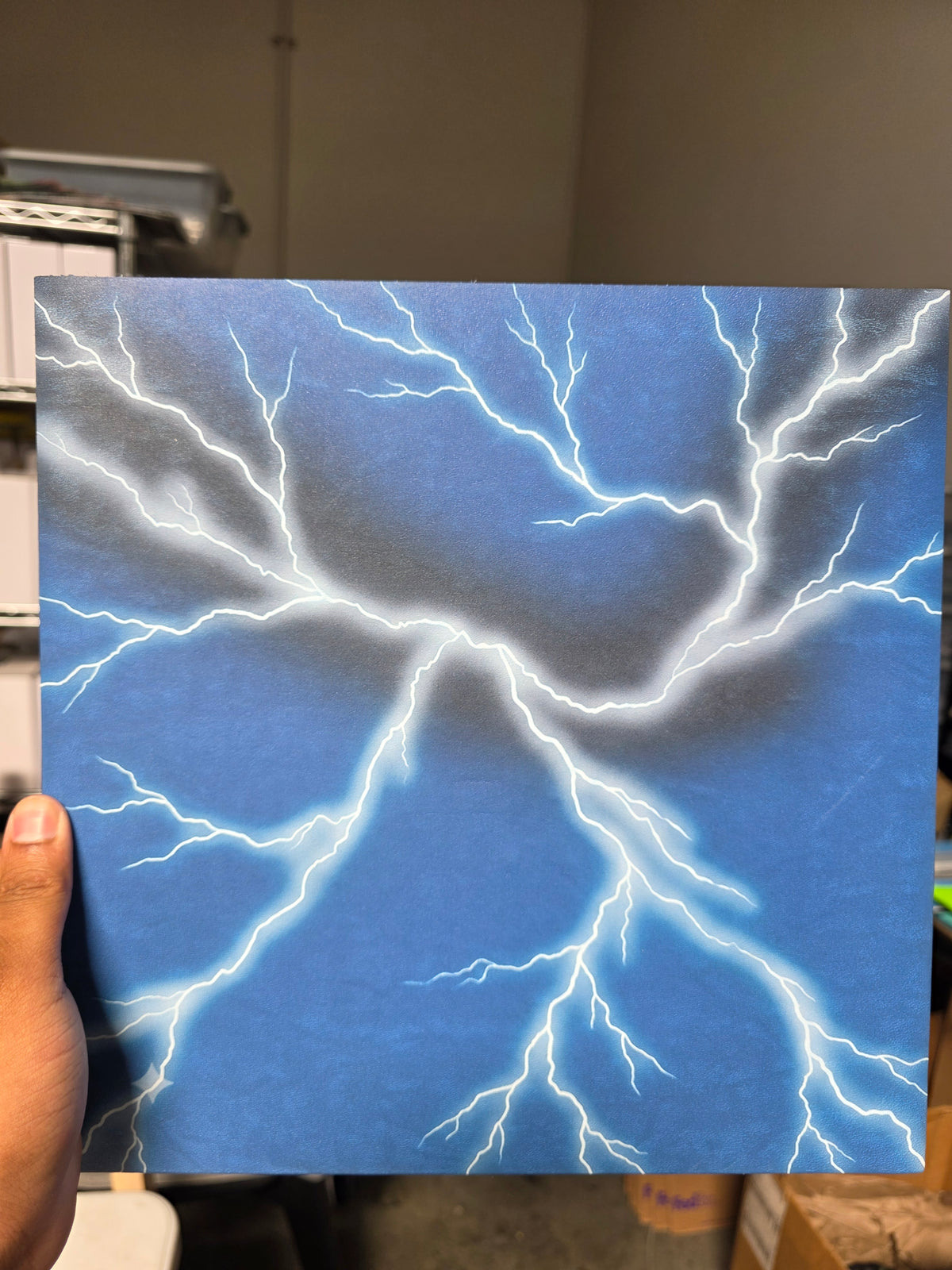 Lightning storm (Faded edges)