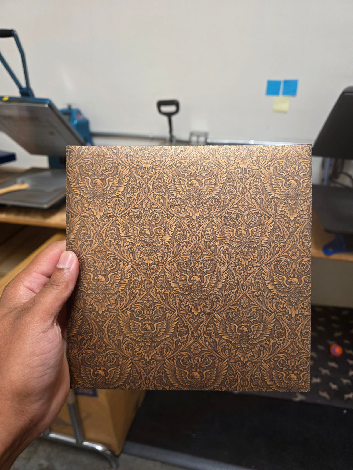 Golden Eagle (Printed on smooth side)