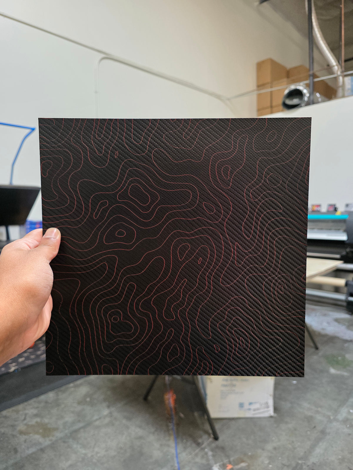 Blood Red Topo