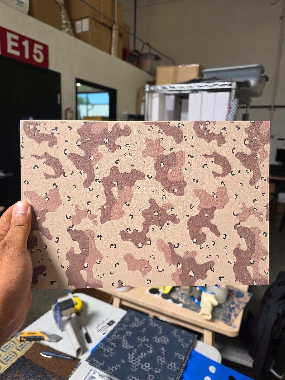 Chocolate chip camo (Faded edge)