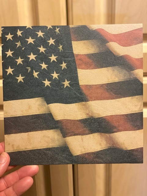 American Flag Tan