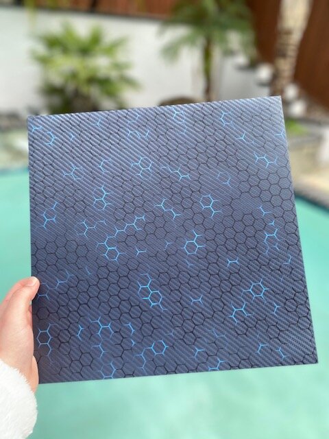 Octagon on Carbon Fiber