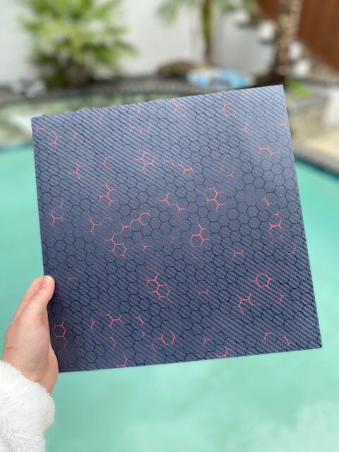 Octagon on Carbon Fiber