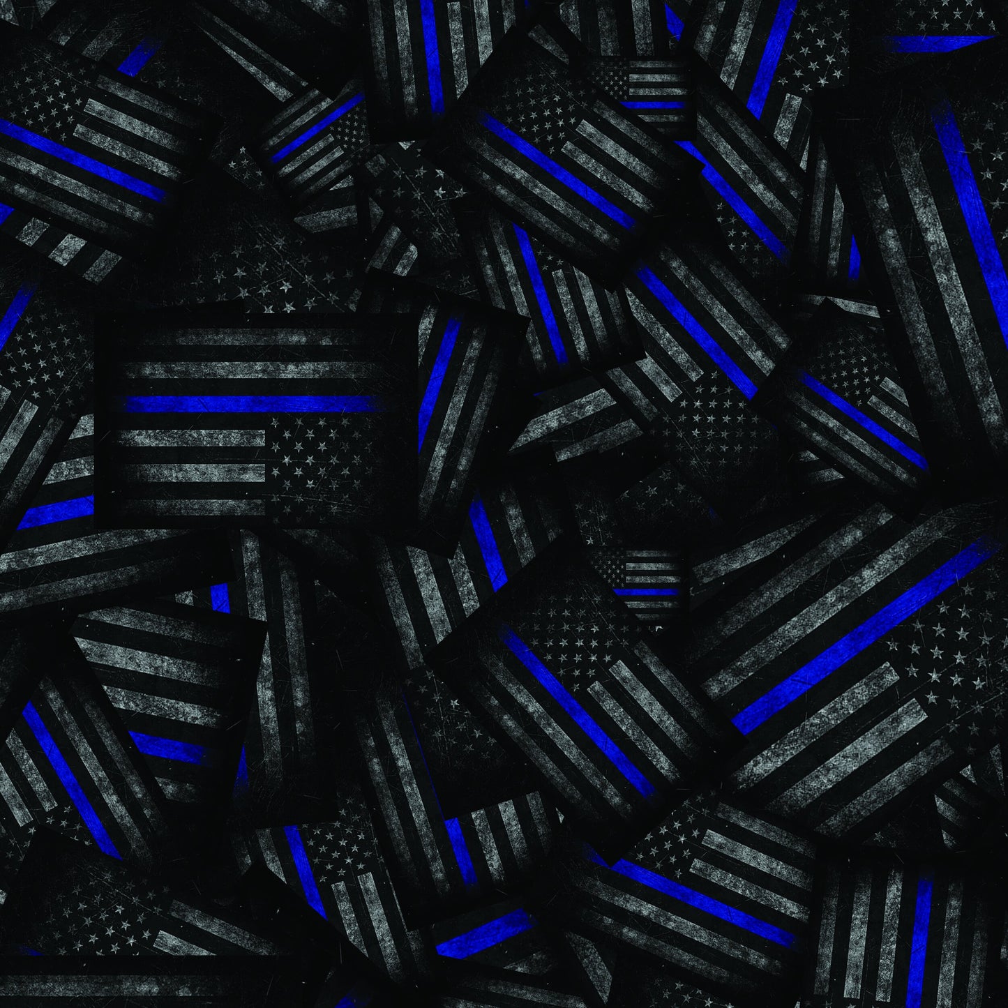 Scattered Thin Blue Line