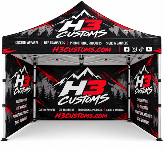 Custom Printed 10x10 Canopy Tent