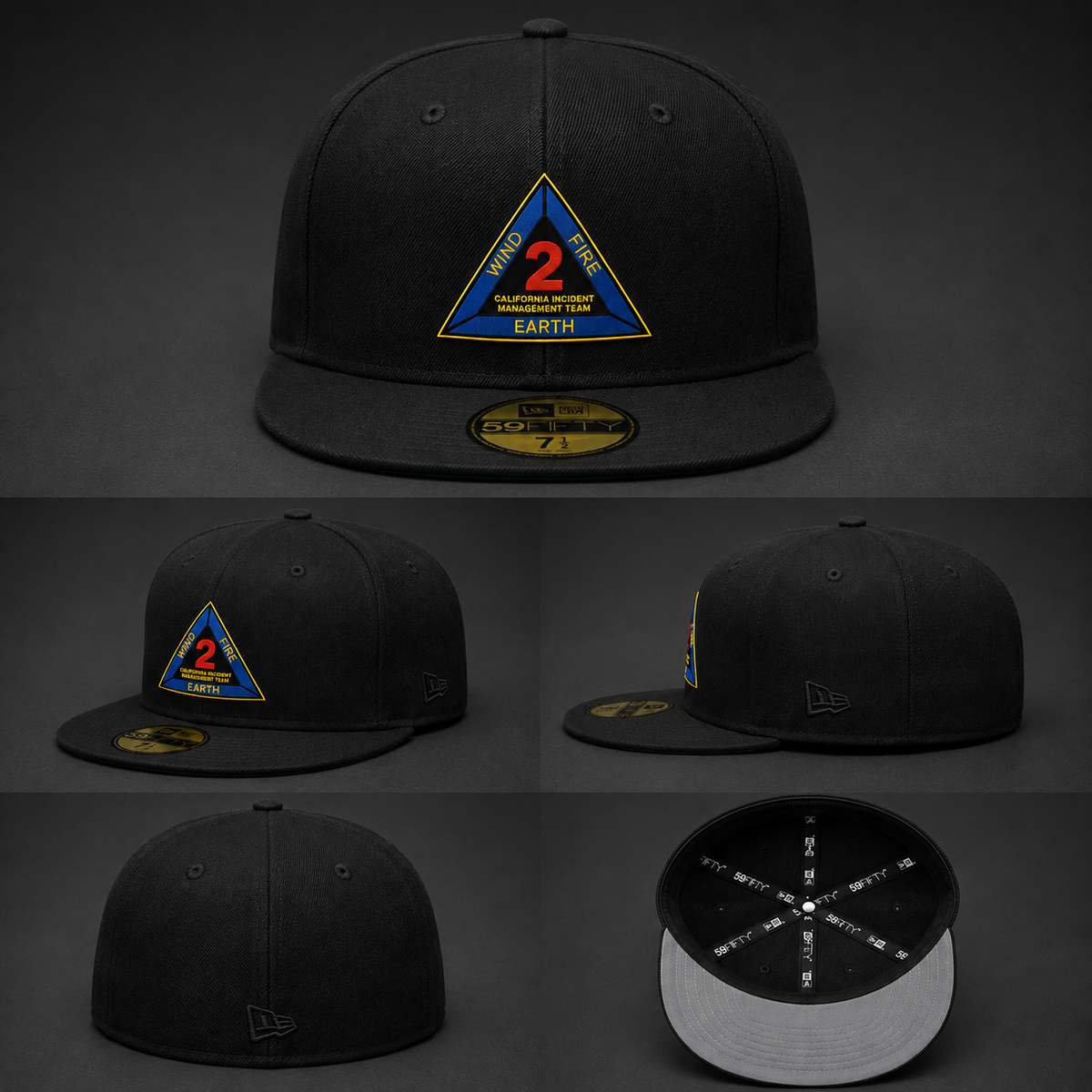 Incident Management Team 2 FITTED Hat C865 (Be sure to pick your correct size)