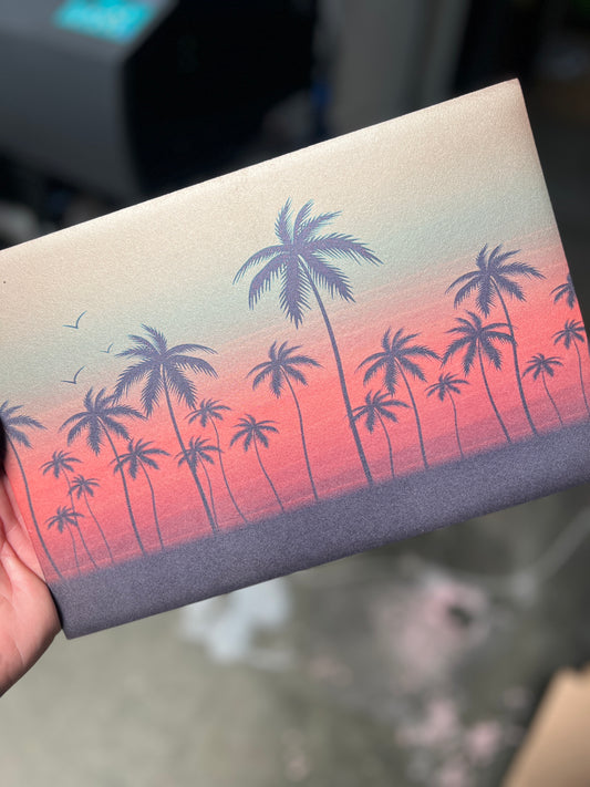 Metallic Sunset 8x12