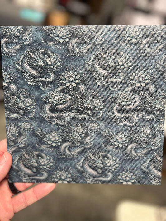 Carbon Gray Dungeons and Dragons 8x8