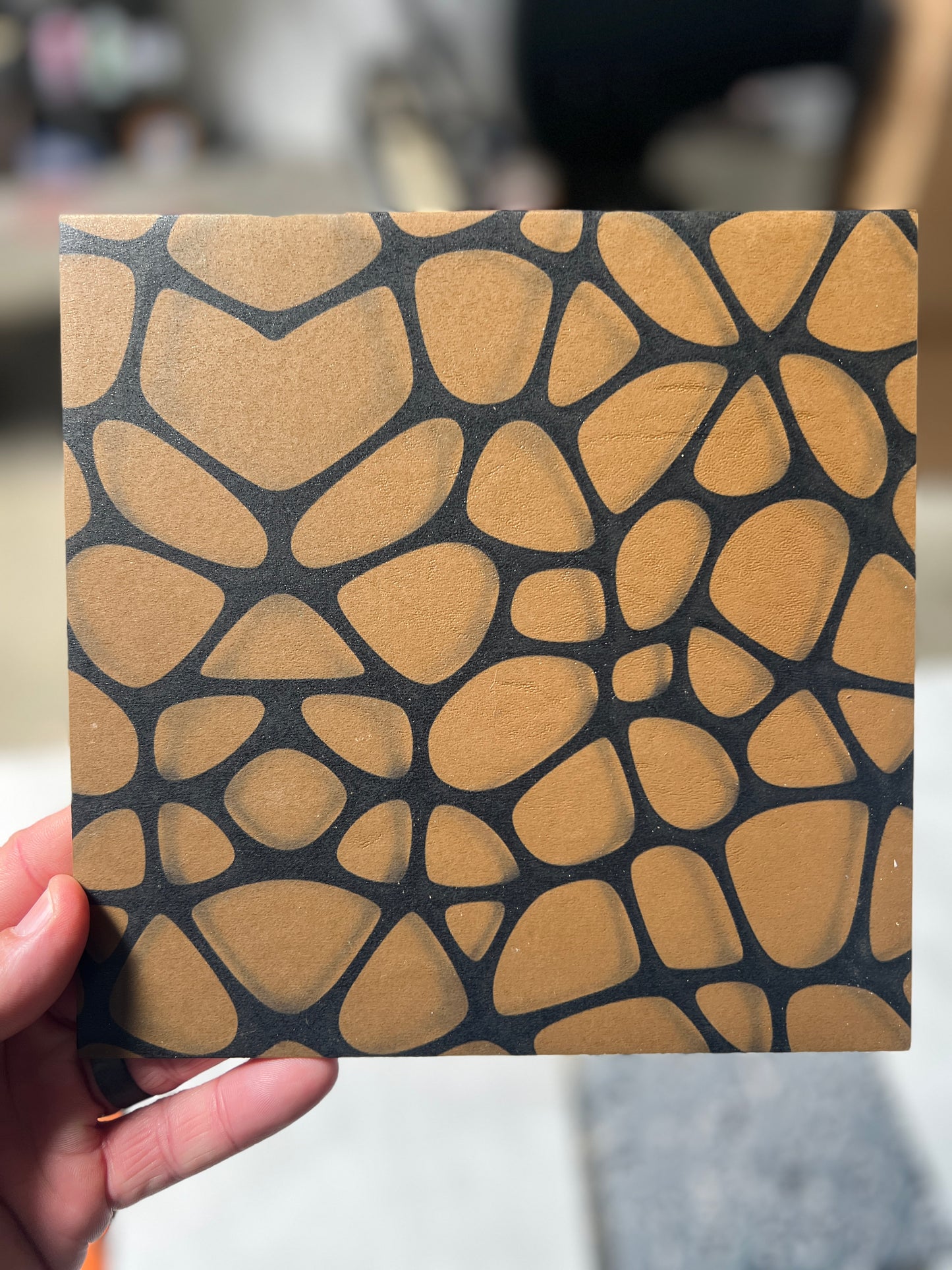 Coyote Brown Biohazard 8x8