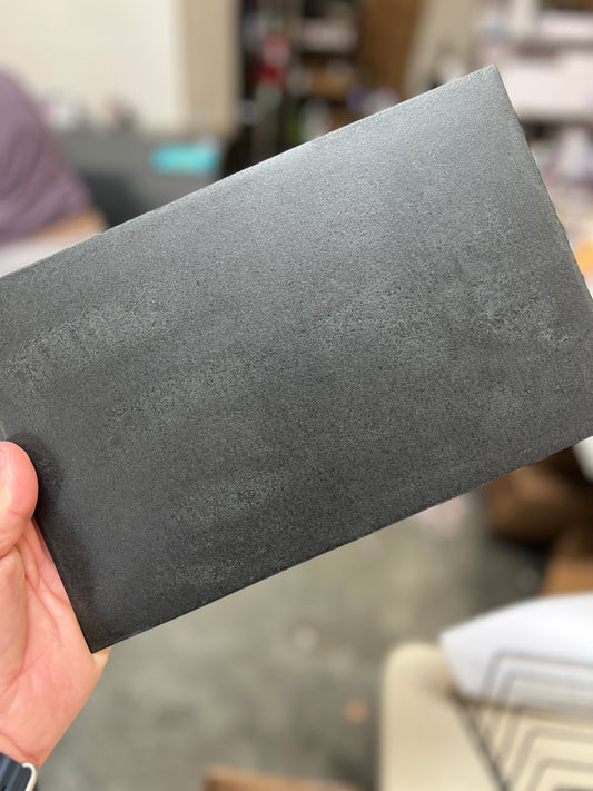 Double sided metallic gold 8x12