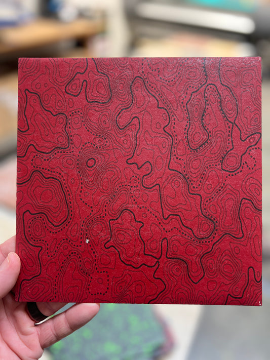 Red Topo 8x8 (white marks on the front)