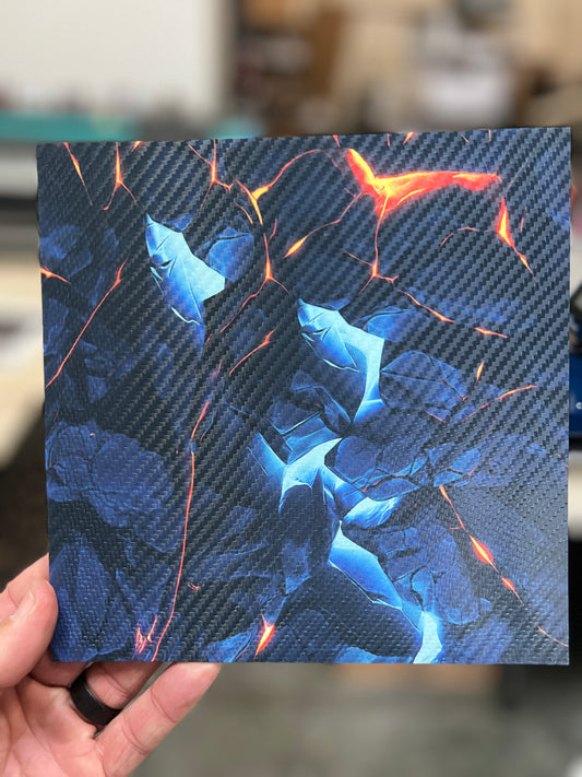 Space Lava Carbon Fiber 8x8