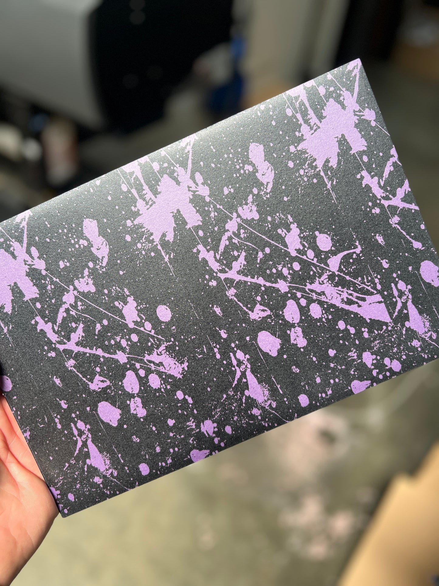 Metallic Splash 8x12