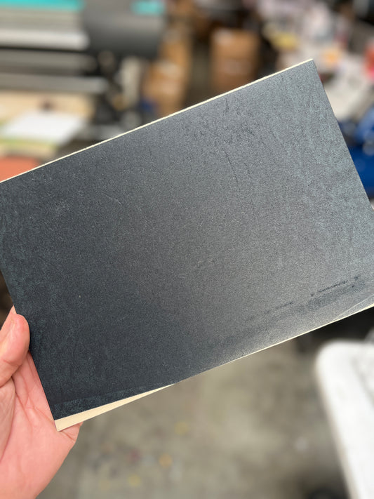 Double sided Desert Tan 8x12 (misaligned paper)