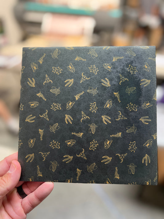 Metallic Cowboys 8x8 (some fading)