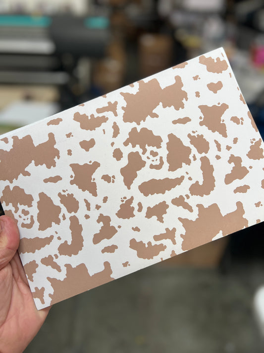 Tan Cow 8x12