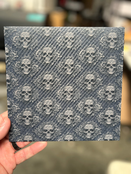 Gray Skulls CF 8x8