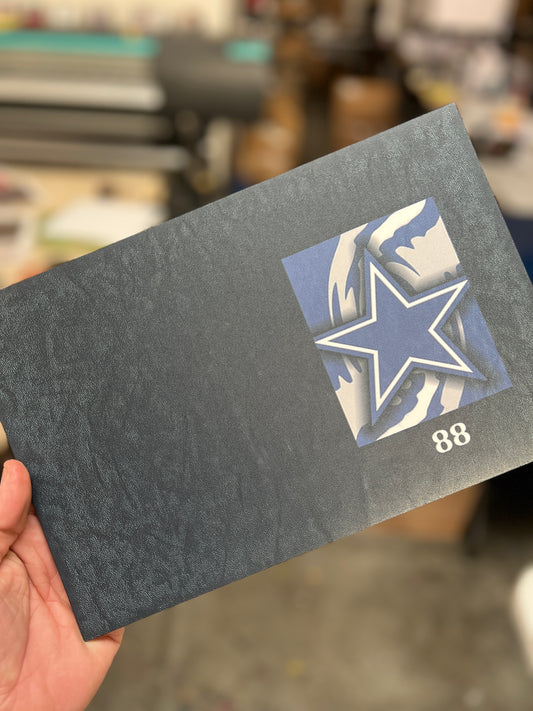 Dallas Cowboys 8x12 (some fading on edges)