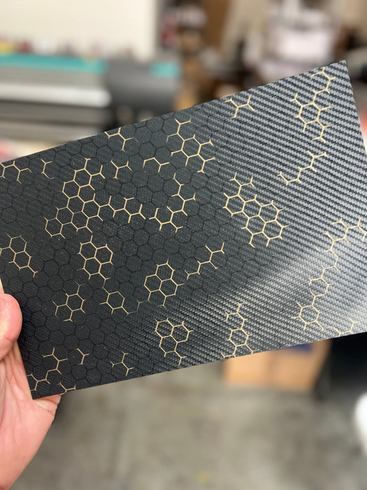 FDE Hex Carbon Fiber 8x12