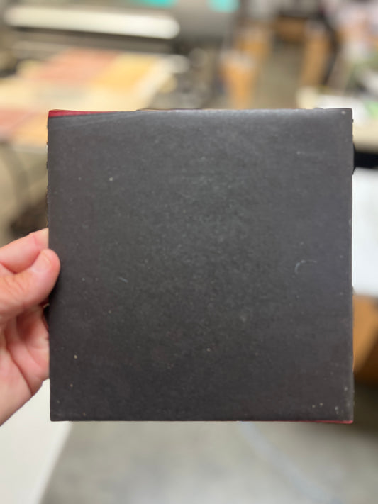 Double Sided Black Over Blood Res 8x8 (slight fading in corner)