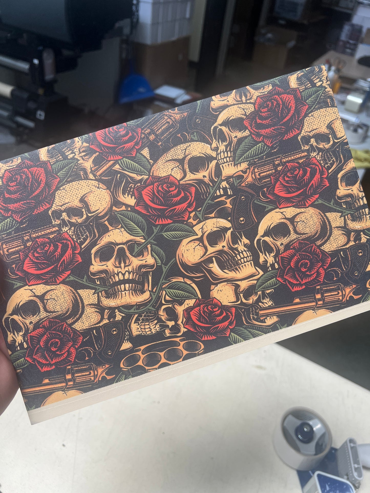 Guns and Roses 8x12 (line at bottom)