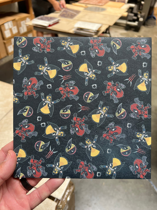 Deadpool and Wolverine 8x8 (slight fairing in corner)