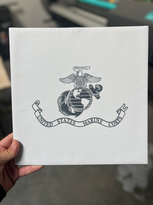 USMC (sized for a dump tray)