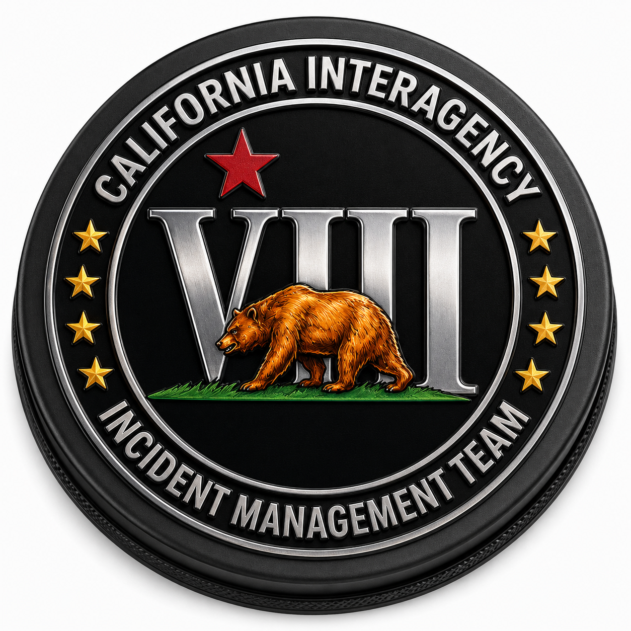 Incident Management Team VIII Metal Lip Pillow Tin (Nicotine)