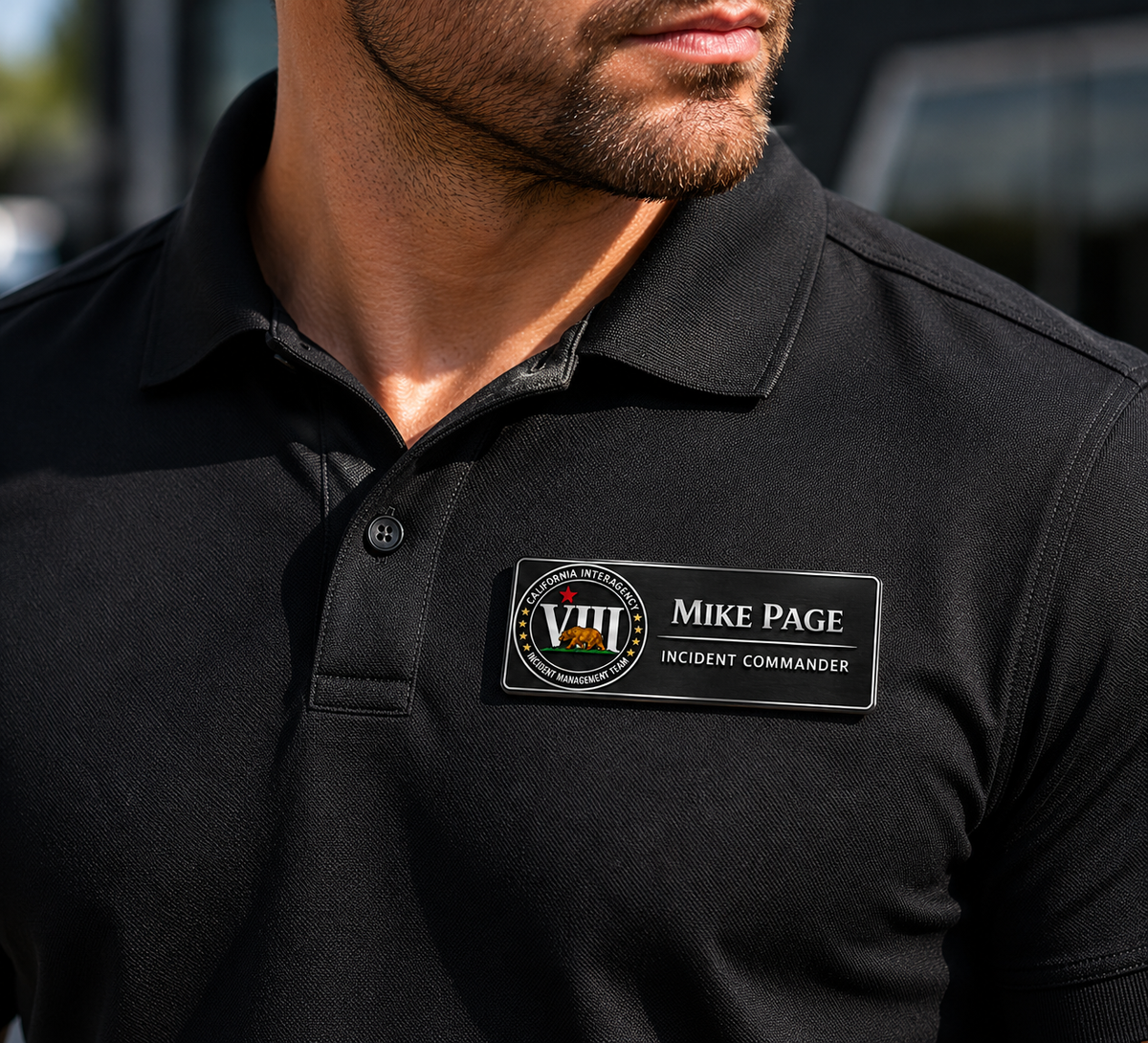 Incident Management Team VIII Name Tag