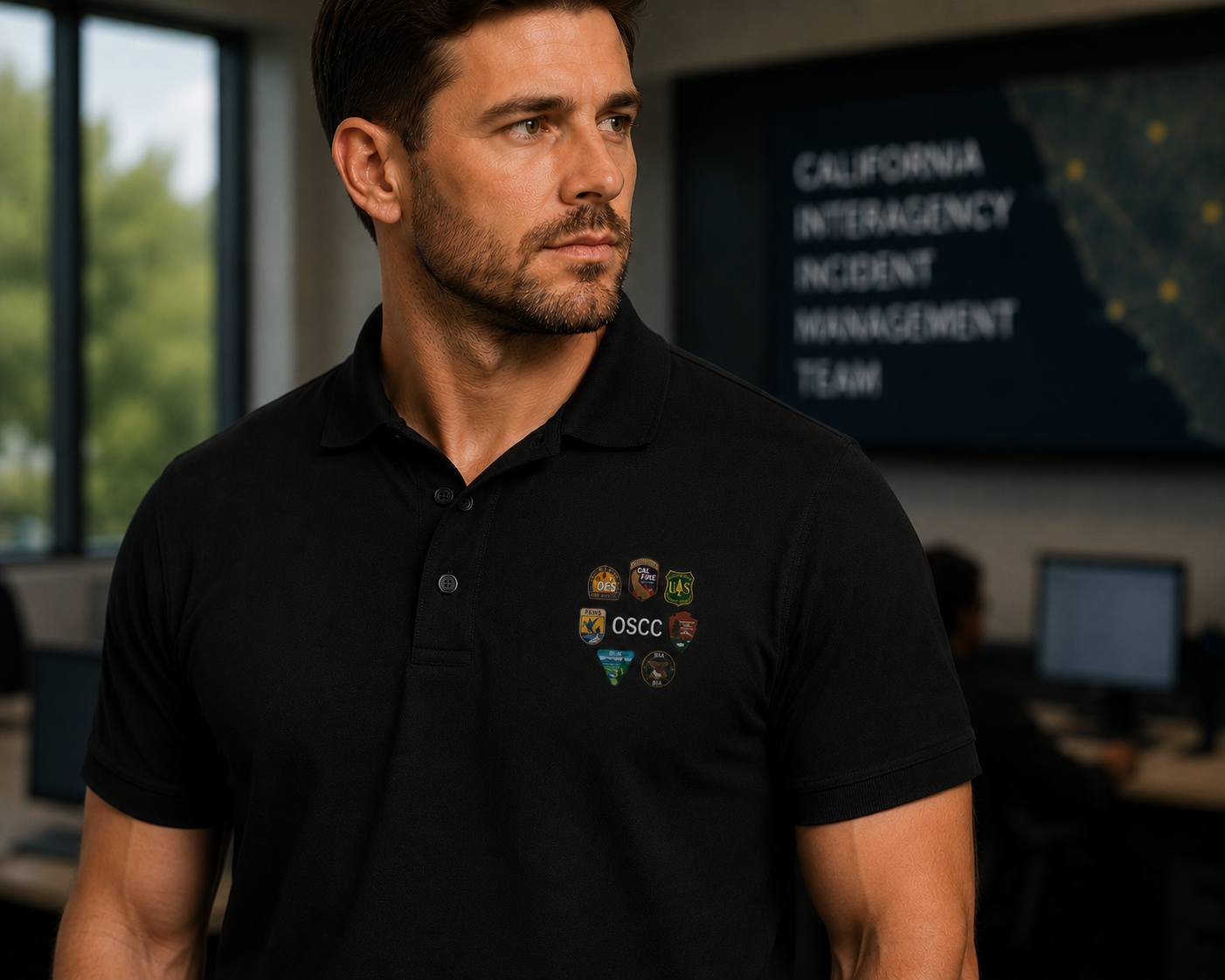 South Ops Embroidered Polo