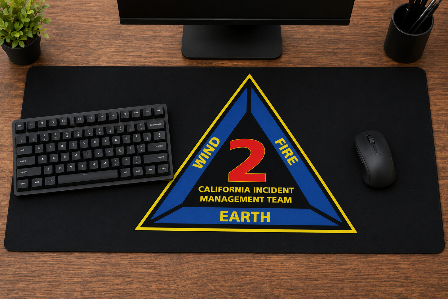 Incident Management Team 2 Mouse Pad (Keyboard Size)