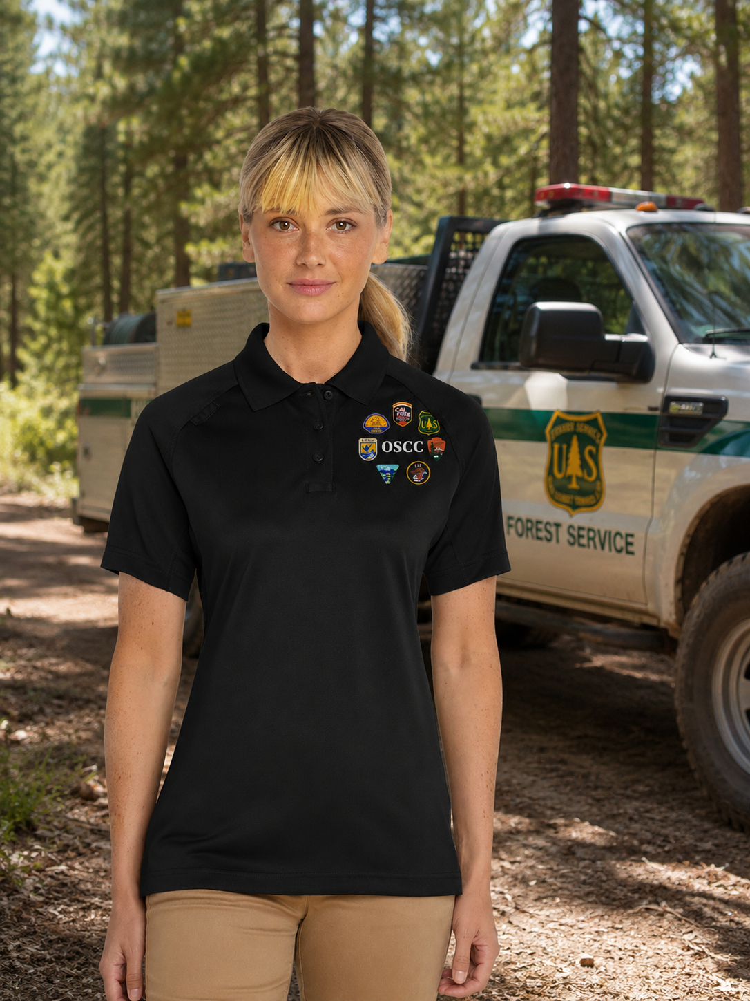 South Ops Women's Embroidered Polo CS411