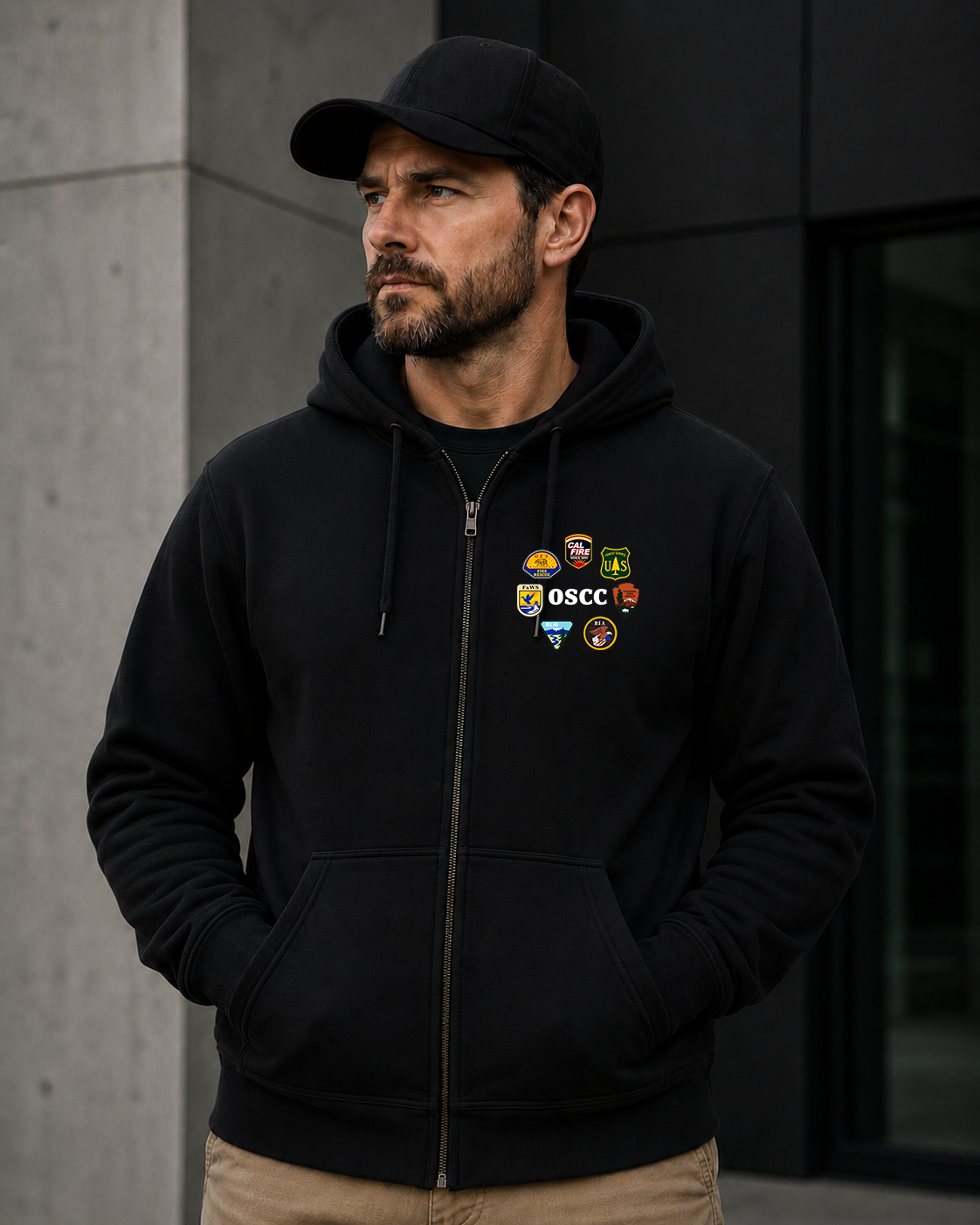 South Ops Full Zip Hooded Sweatshirt PC90ZH