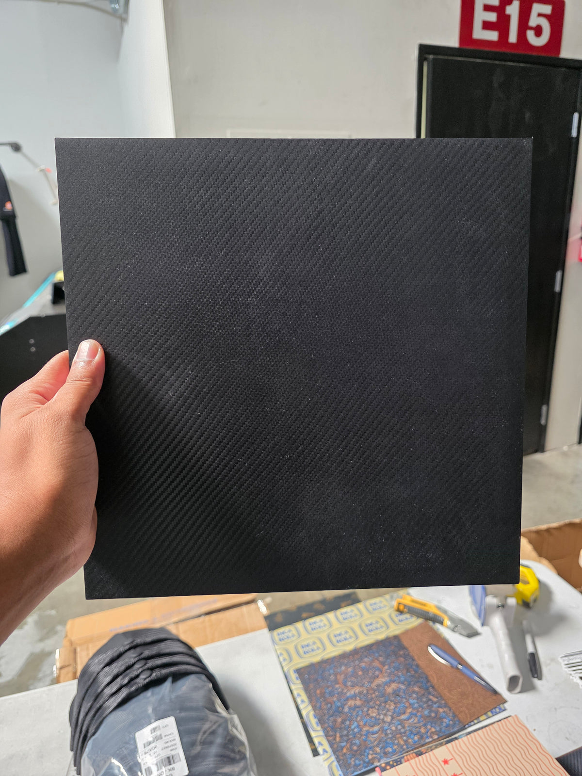 Black on Jade (mark on back of kydex)