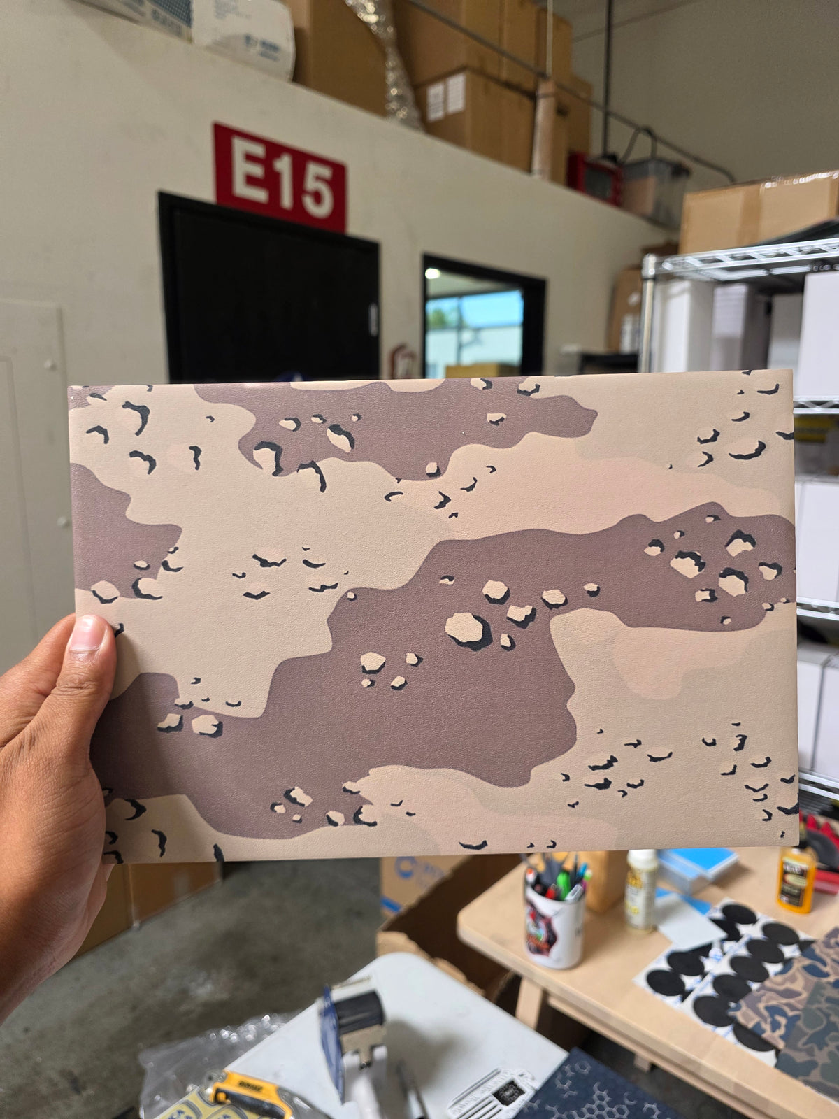 Chocolate chip camo