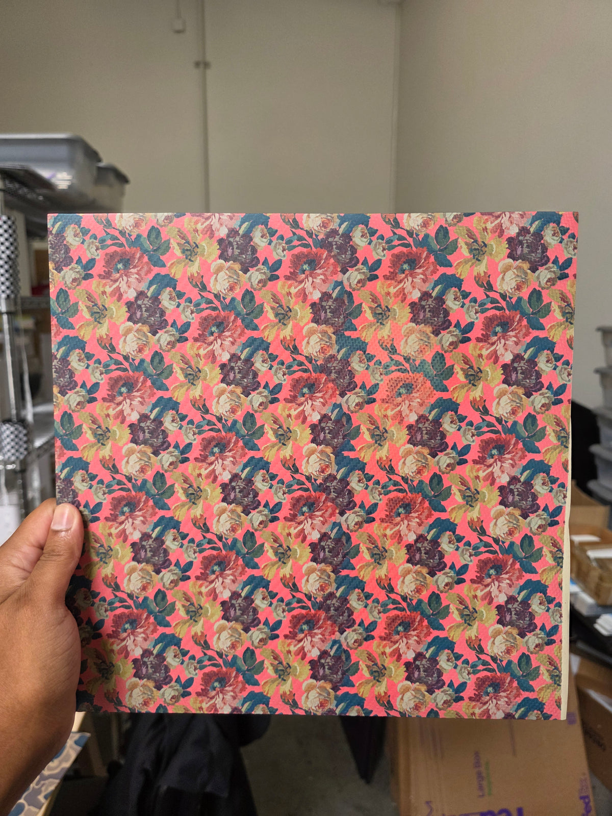 Blossom (with a faded spot and slightly warped)