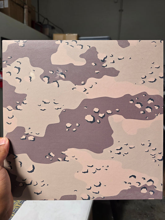 Chocolate chip camo (Fade marks in print)