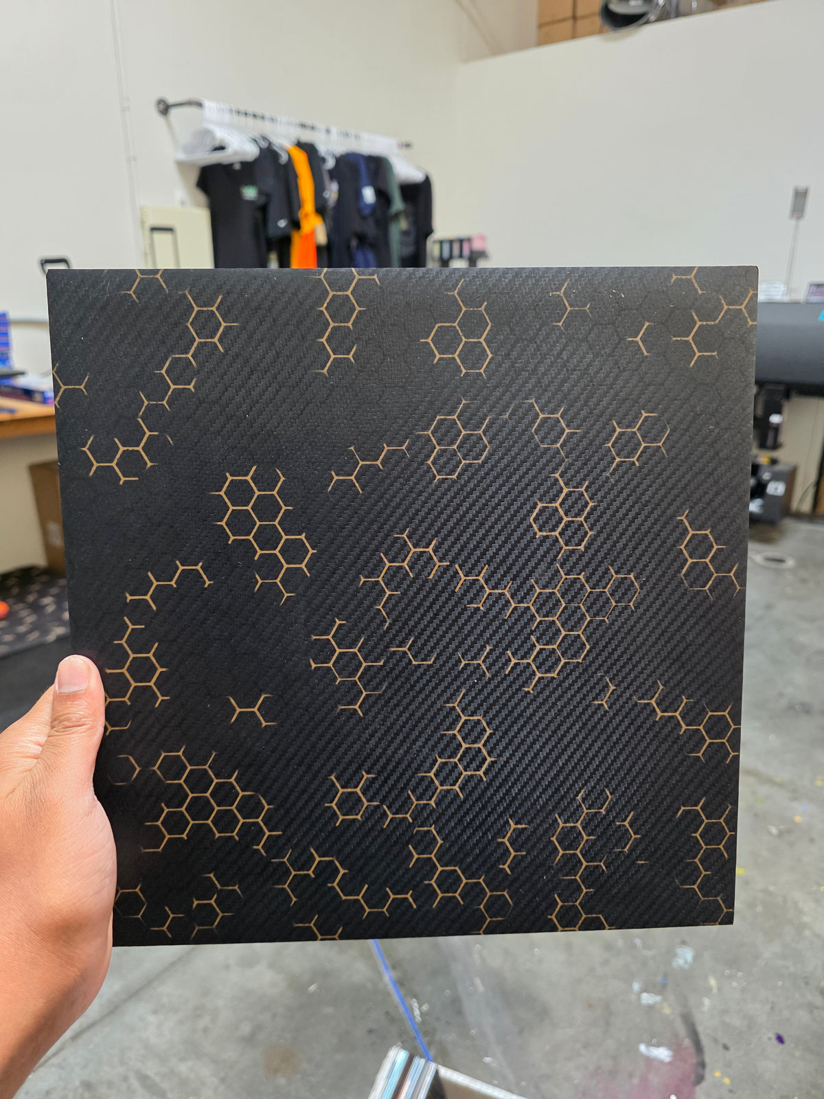 Coyote Hex (small debris in print)