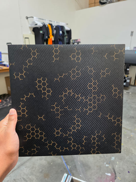 Coyote Hex (small debris in print)