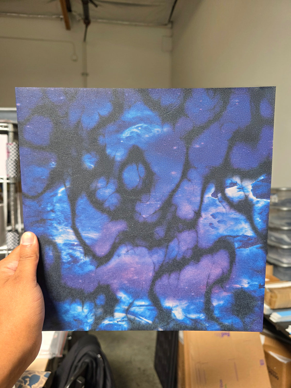 Dark matter (slightly warped)