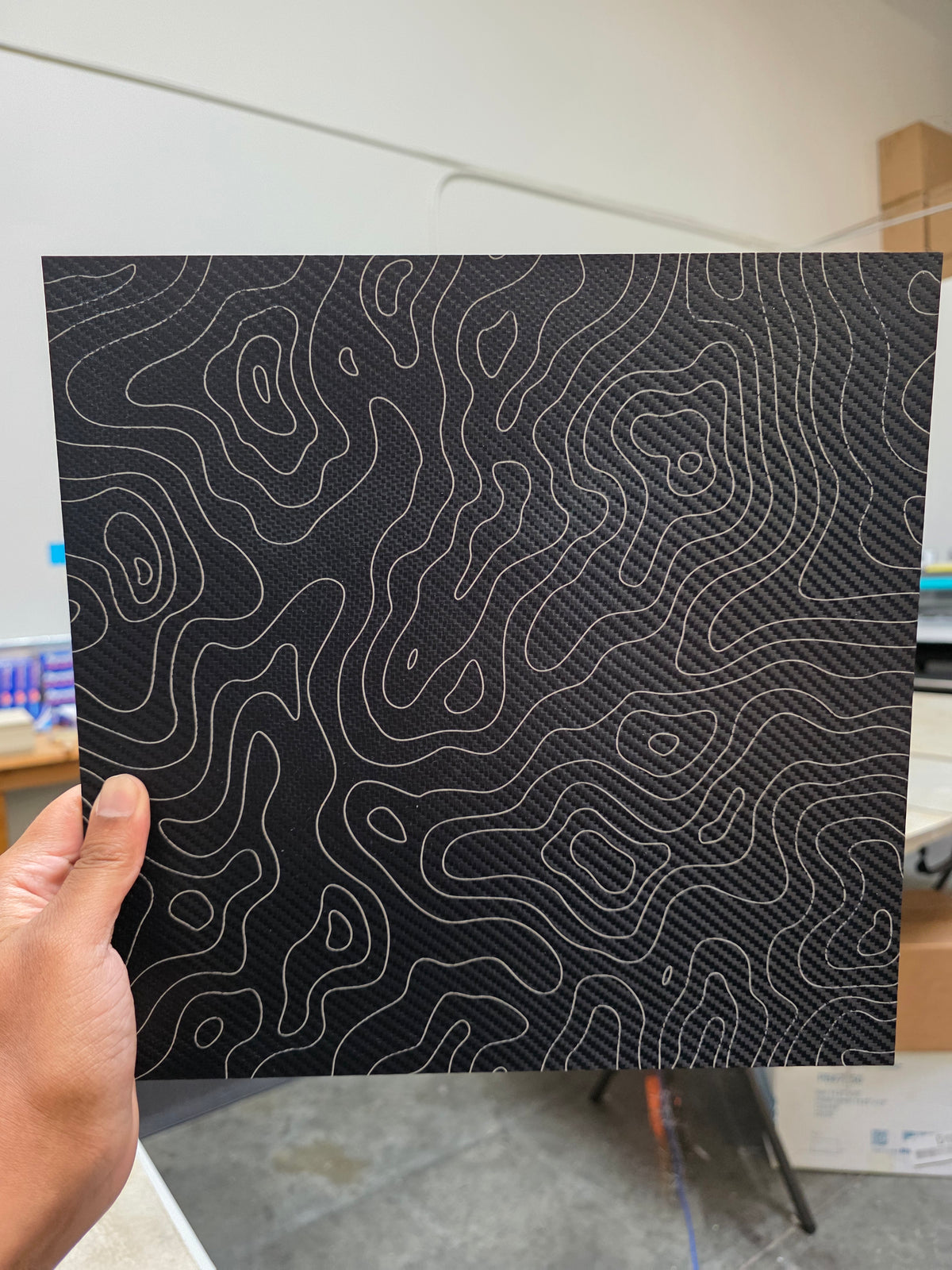 Grey topo (Slightly faded spot)