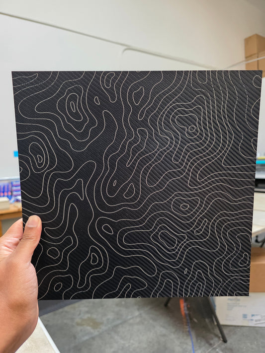 Grey topo (Slightly faded spot)