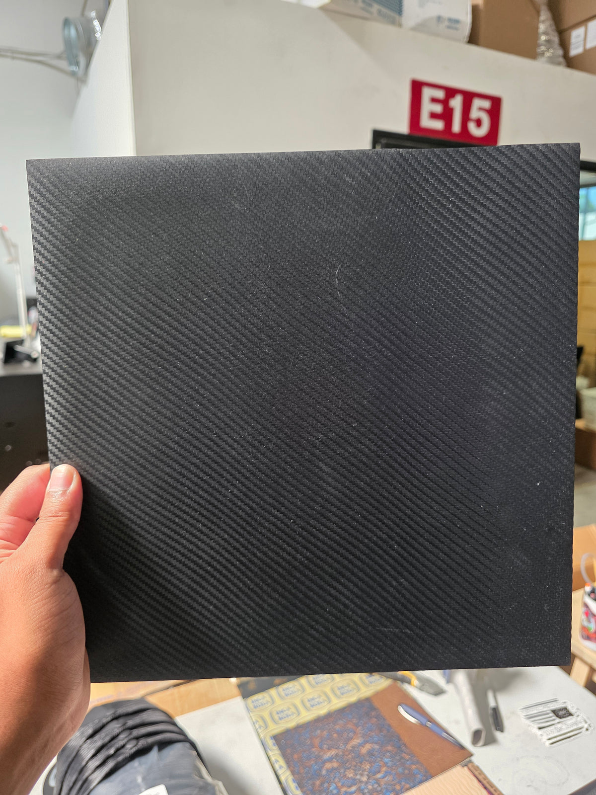 Black on Orange (slightly faded edges)